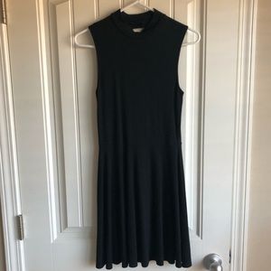 Mock-neck dress